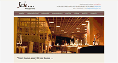 Desktop Screenshot of hotelboutiquejade.com